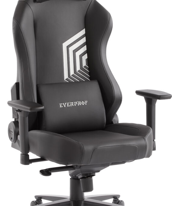 Геймерское кресло Everprof Hanzo (Ханзо) Экокожа Черный