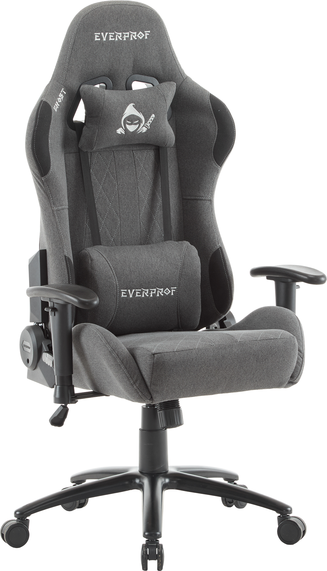 Кресло Everprof Ghost Ткань Серый