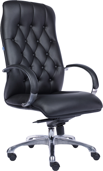 Кресло Everprof Monaco (Монако) Экокожа Черный