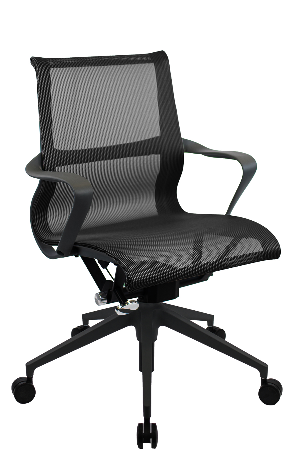 Кресло Everprof Chicago Black (Чикаго Блэк) Сетка Черный