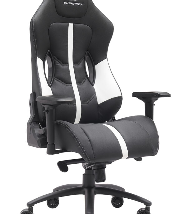 Геймерское кресло Everprof Jaguar (Ягуар) Экокожа Белый