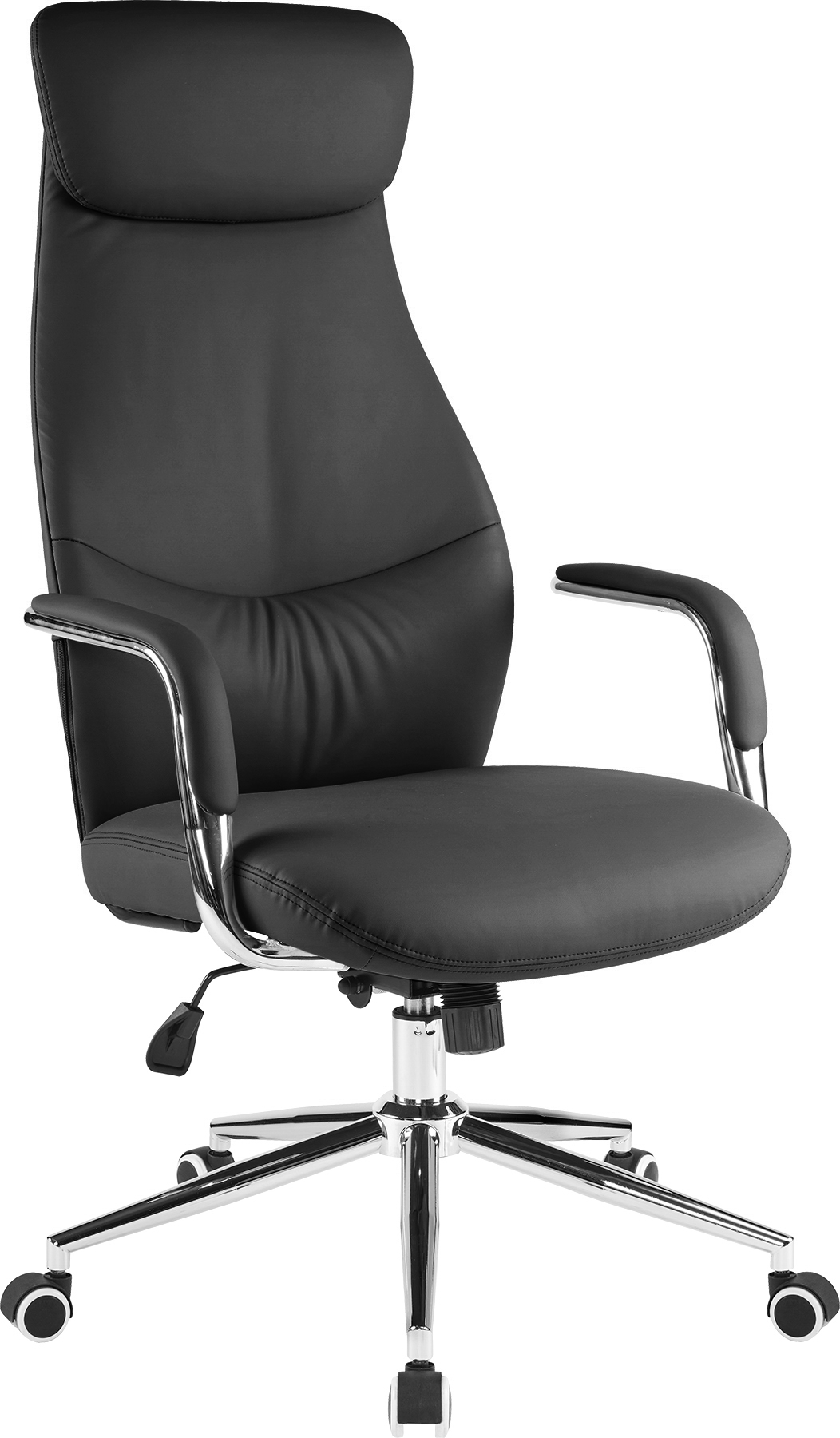 Кресло Everprof Bell Экокожа Черный